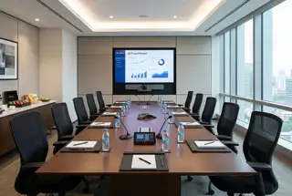 Fully Equipped Conference Room