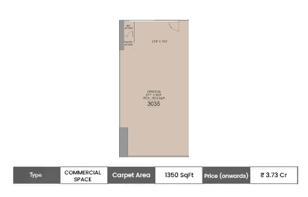 Office 1350 SqFt