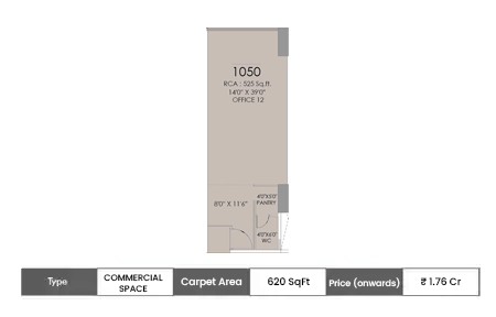 Office 720 SqFt