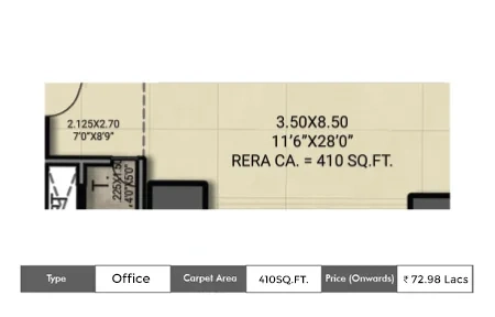 Office-410 SqFt