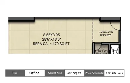 Office-470 SqFt