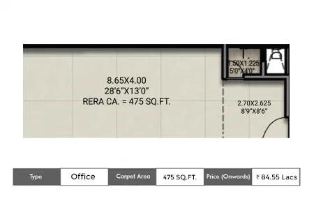 Office-475 SqFt