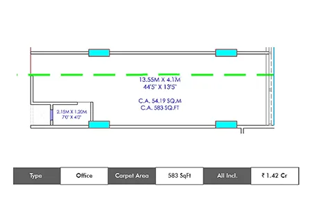 Office 583 SqFt
